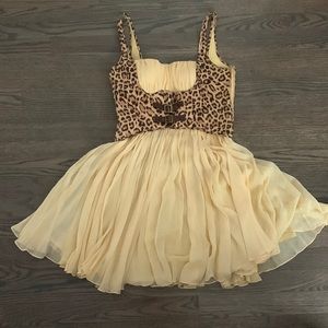 Jaguar print dress from Cache.